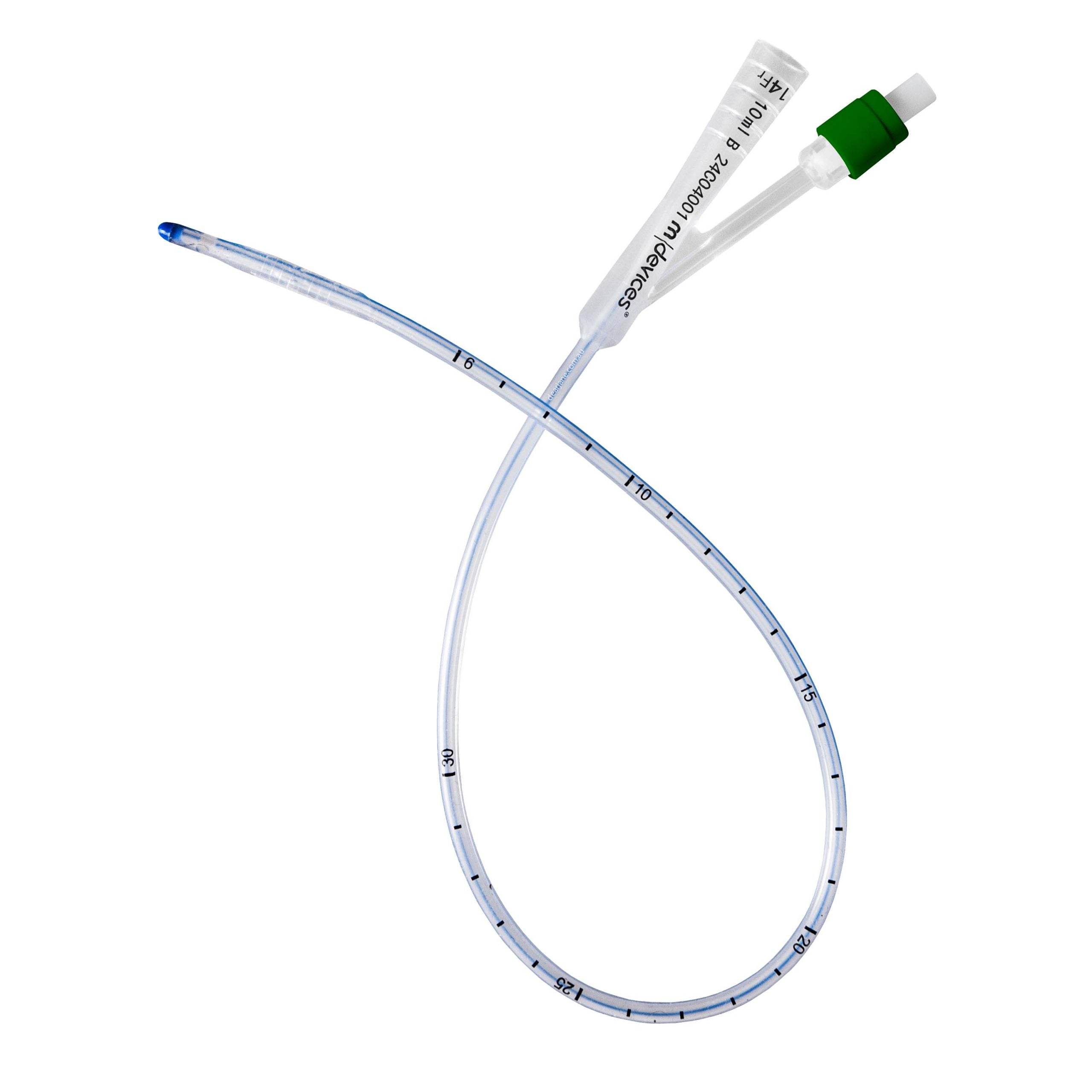 2-Way Foley Catheter, 45cm, Standard Tip - Quantity 10