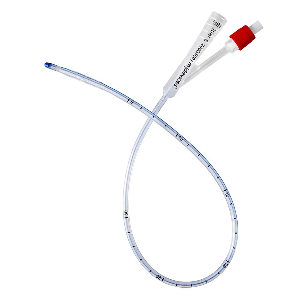 2-Way Foley Catheter, 45cm, Standard Tip - Quantity 10