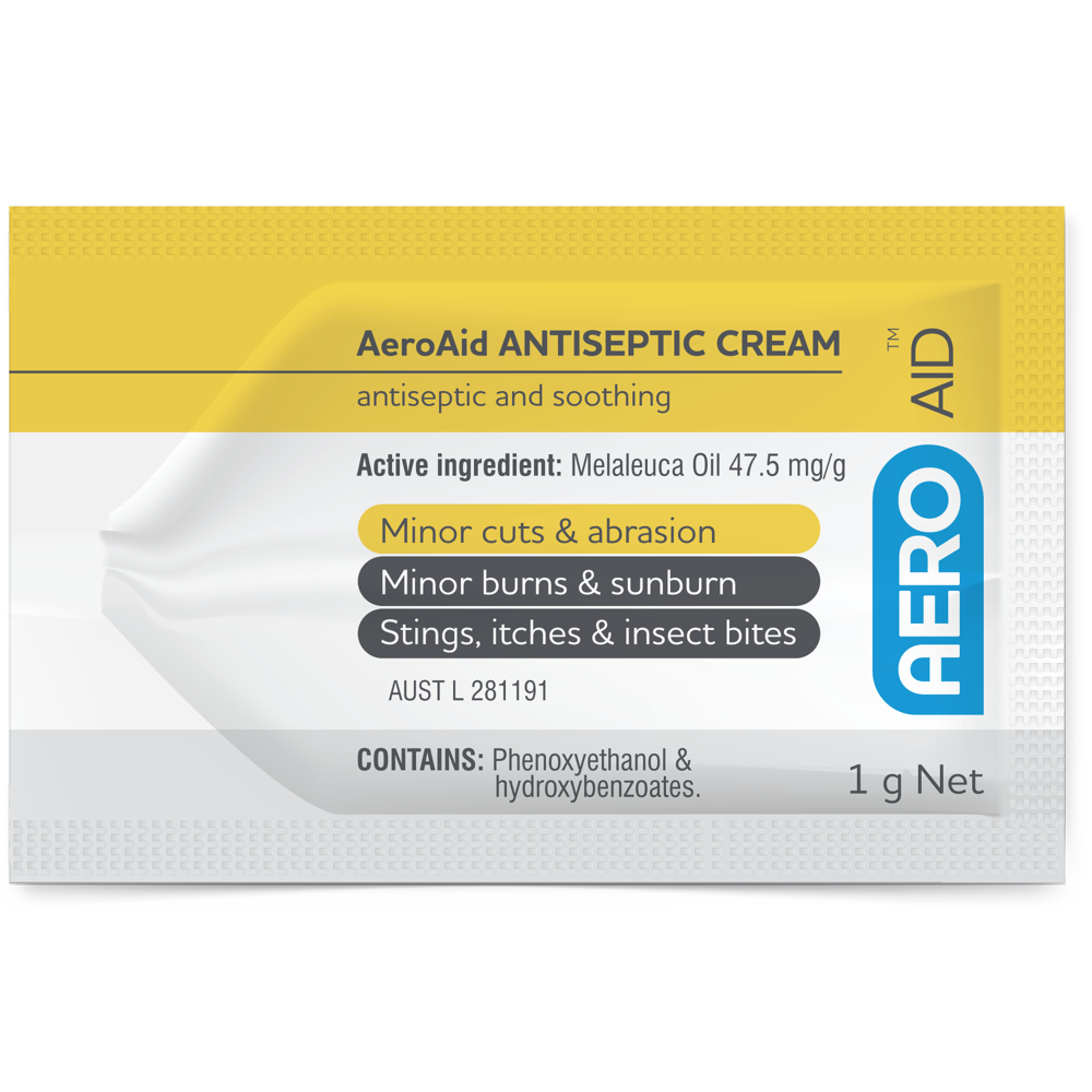 AEROAID Antiseptic Cream Sachet 1g