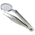 AEROINSTRUMENT Stainless Steel Magnifying Glass Forceps 11cm