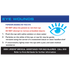 AEROGUIDE Eye Wound First Aid Card