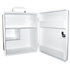 AEROCASE Large White Plastic Cabinet with Key Latch 32 x 37 x 18cm