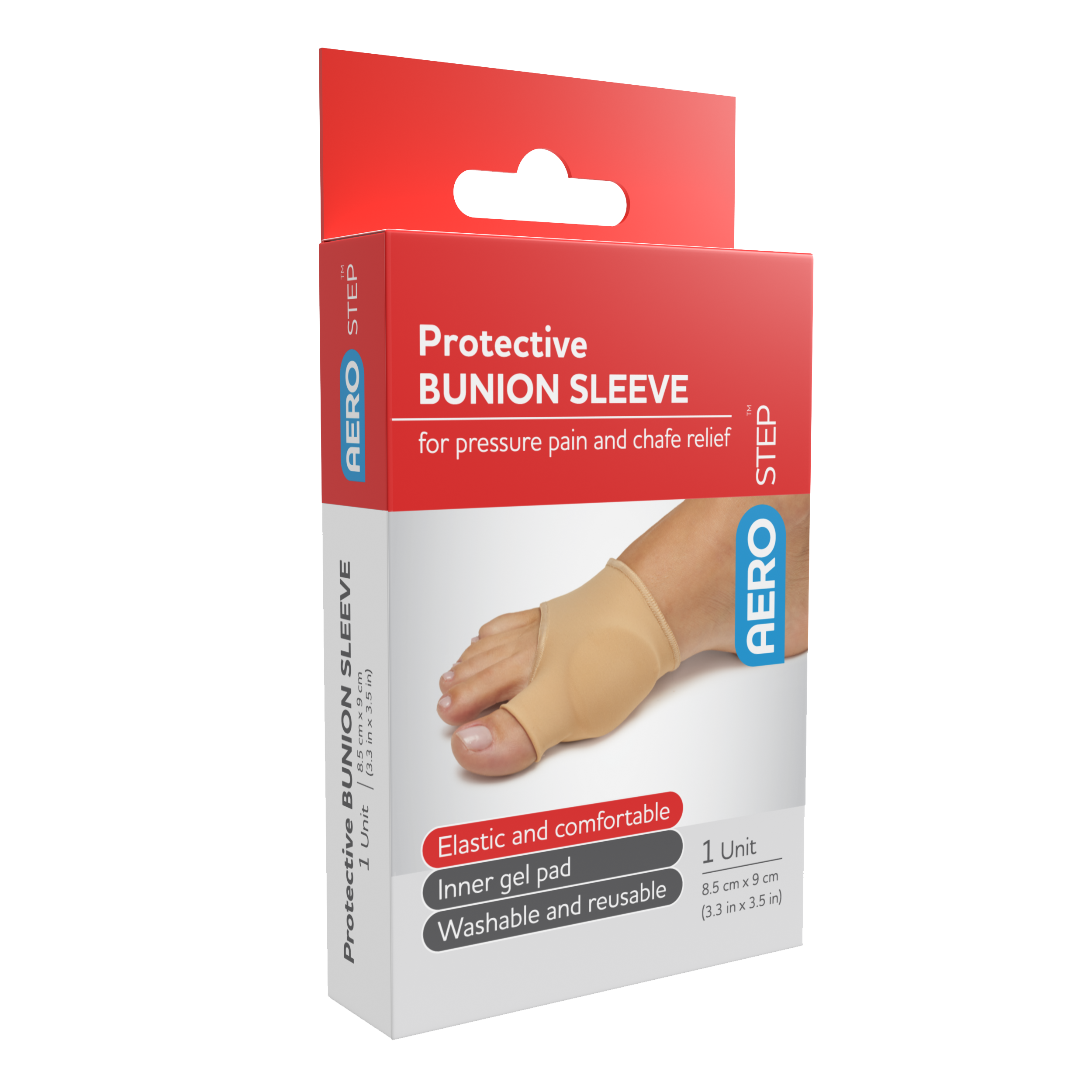 AEROSTEP™ Protective Bunion Sleeve 8.5 x 9cm
