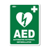 CARDIACT AED Sticker 22.5 x 30cm