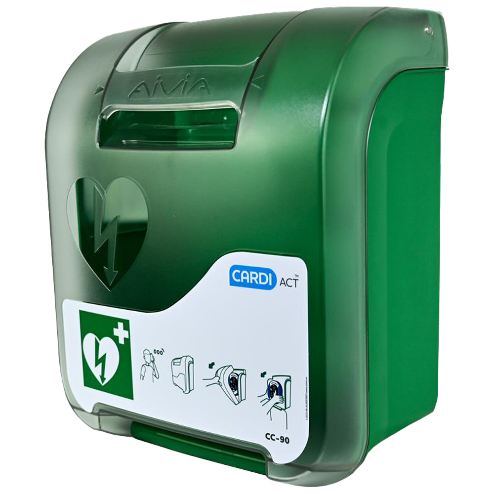 CARDIACT Alarmed AED Cabinet 41 x 33 x 19cm