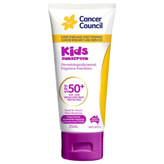 CANCER COUNCIL SPF50+ Kids Sunscreen Tube 35mL