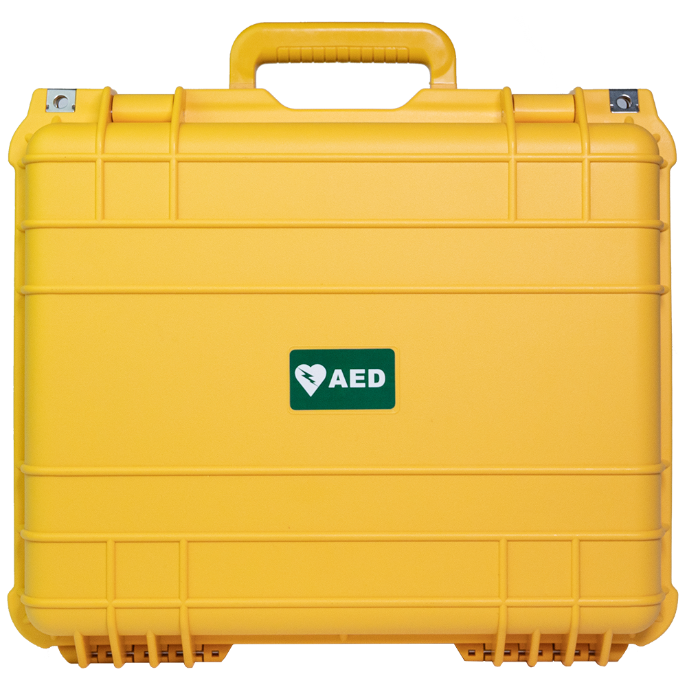 CARDIACT Large Waterproof Tough AED Case  43 x 38 x 15.4cm (Yellow)