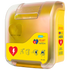 HOTN CARDIACT Alarmed AED Cabinet (Yellow)