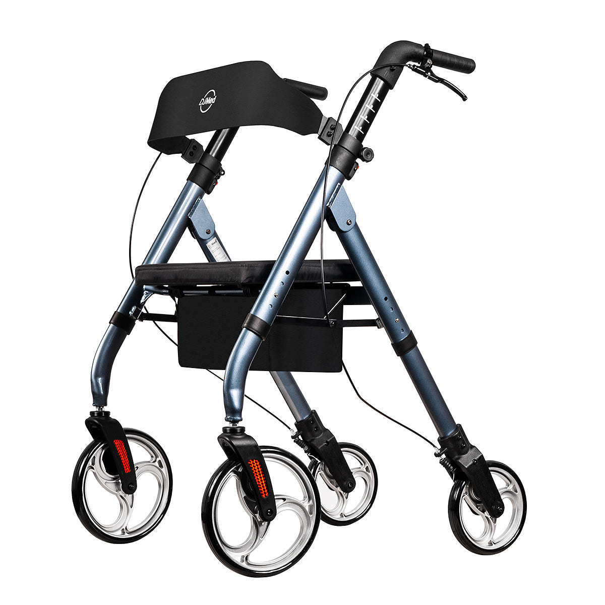 Tall & Strong Rollator, Heavy Duty Bariatric Mobility Walker
