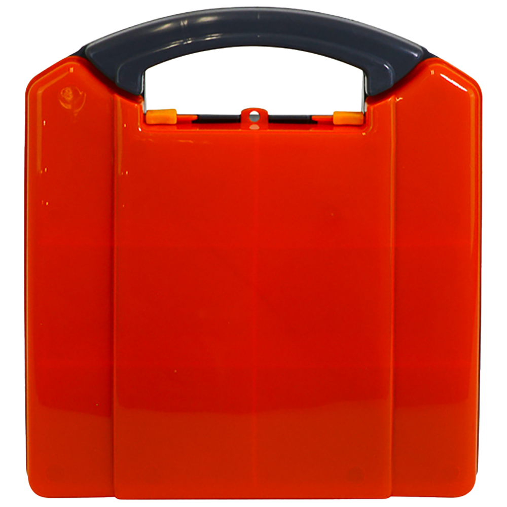 AEROCASE Small/Medium Orange and Grey  Neat Plastic Case 25.5 x 23.5 x 9cm (for AFAK3P)