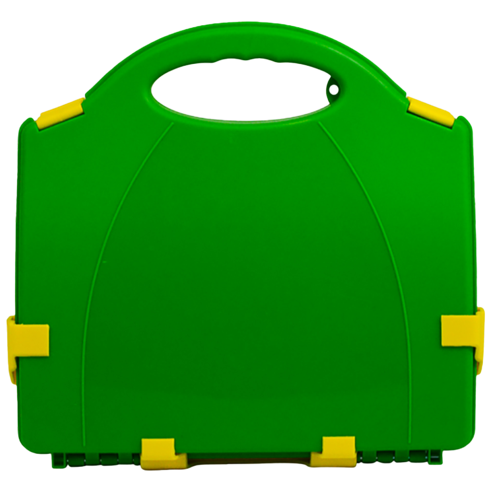AEROCASE Medium Green and Yellow Neat Plastic Case 28 x 27 x 9.5cm (for AFAK4P)