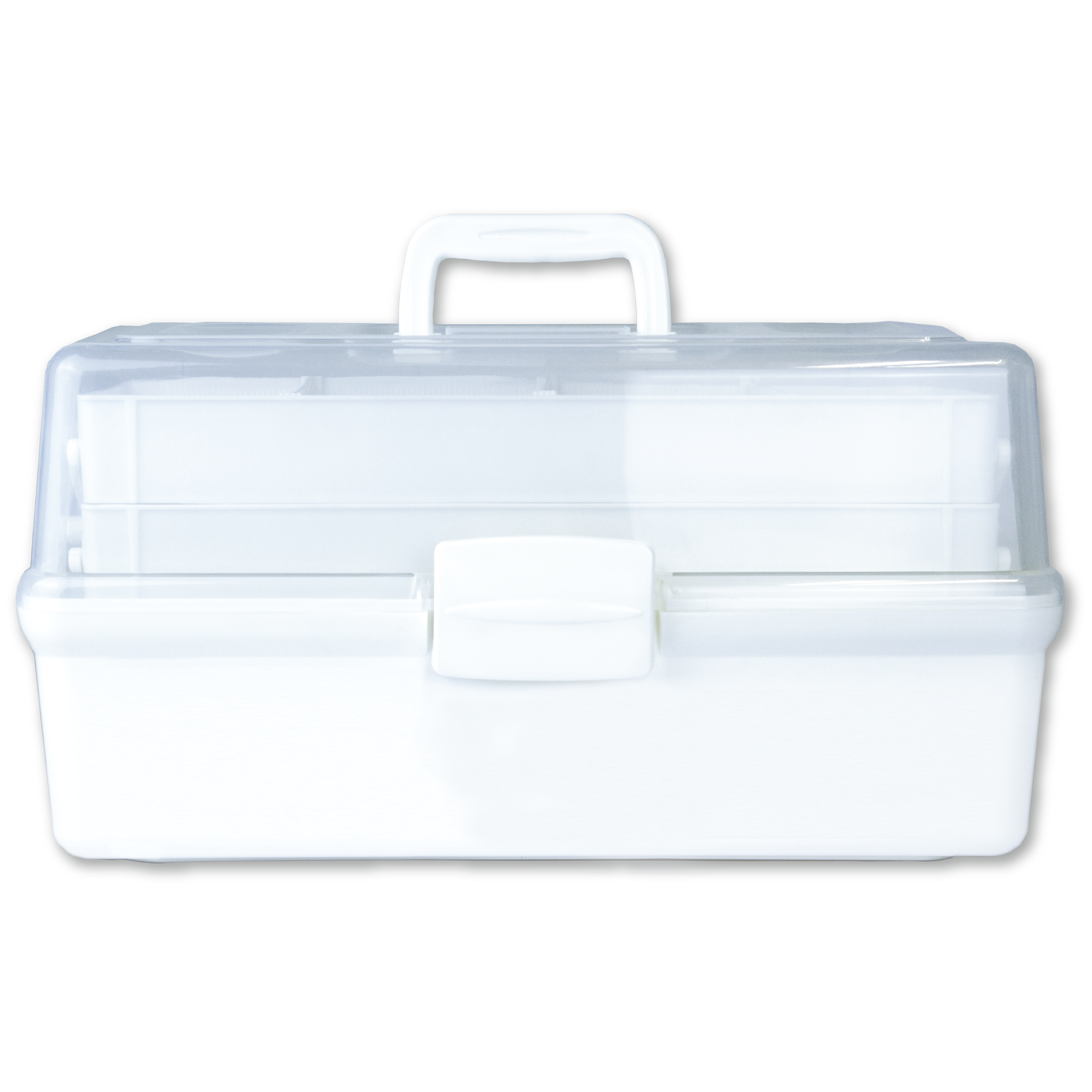 AEROCASE Medium White and Clear Tacklebox 42 x 21 x 22cm (for AFAK4T/AFAK5T)