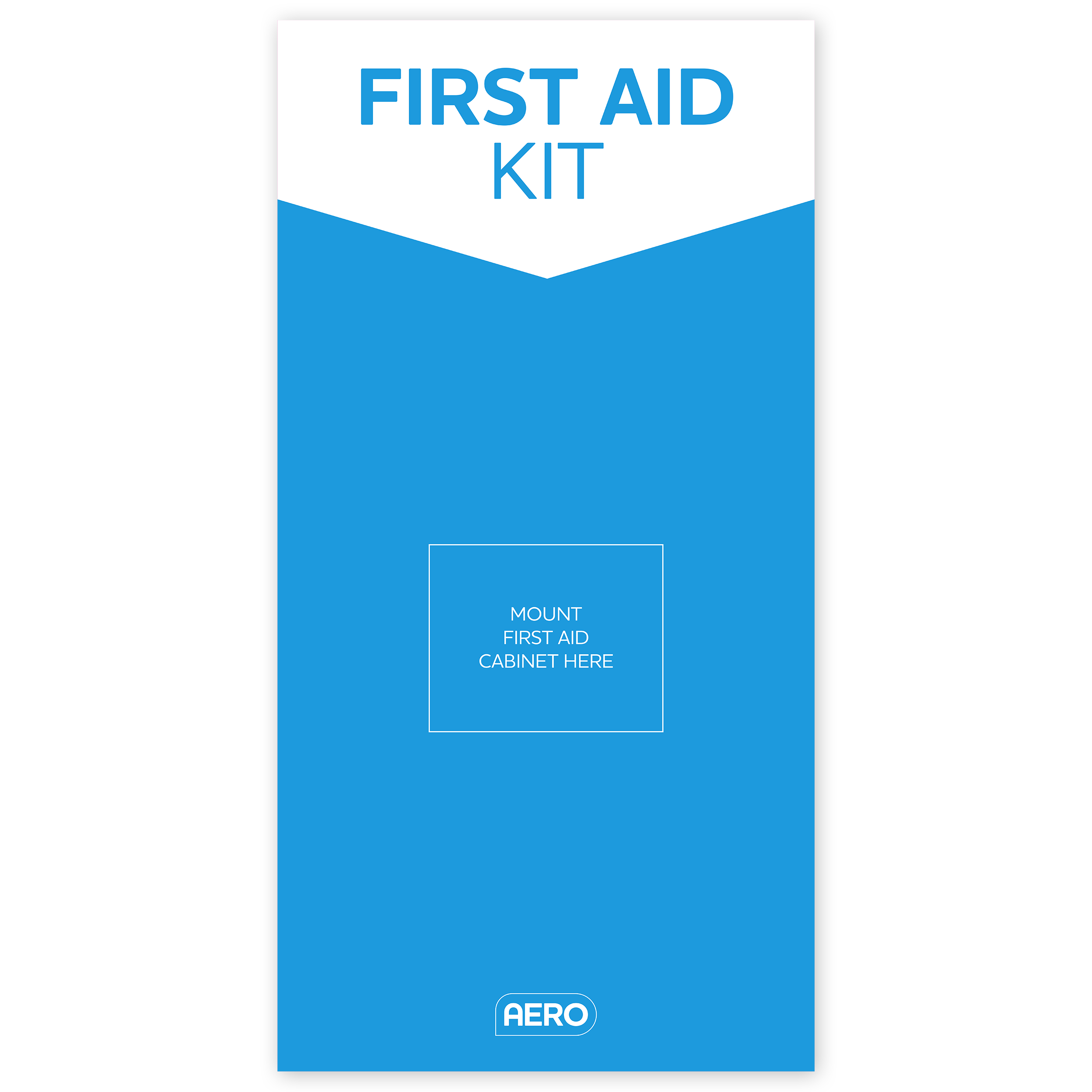 AERO First Aid Station (Poly Sign)