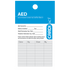 CARDIACT AED Test Tag