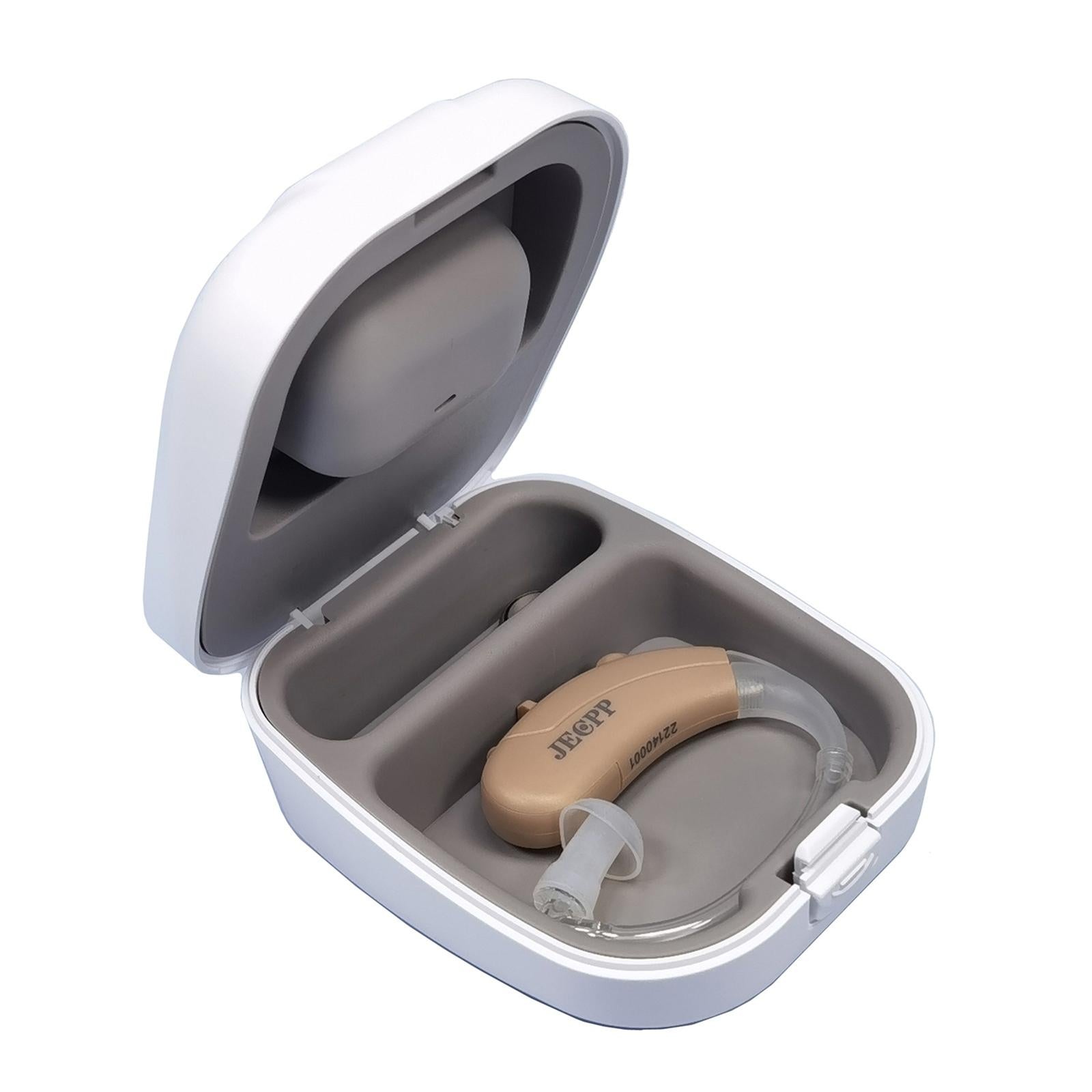 Earhook Hearing Aid Sound Amplifier Khaki