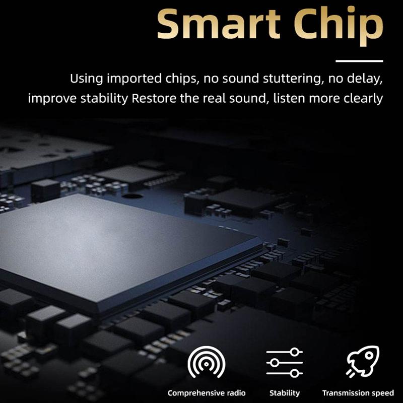 Wireless Magnetic Hearing Aid Elderly Sound Amplifier - Skin-Colour + Black