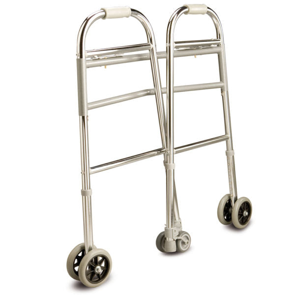 Walking Frame - Folding with Front/Rear Wheels