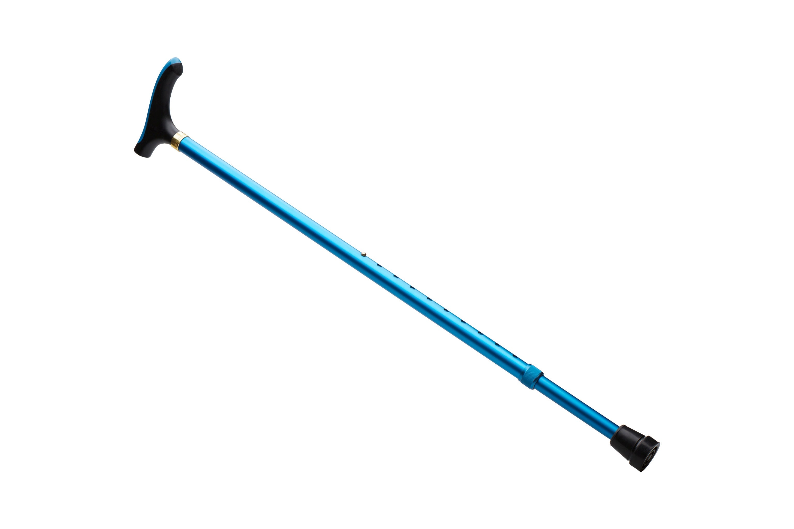 Max Mobility Aluminium Adjustable Walking Cane - Grey