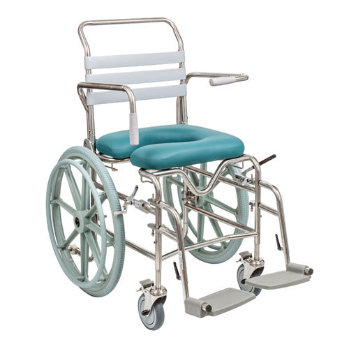 Juvo Mobile Shower Commode - Self Propelled
