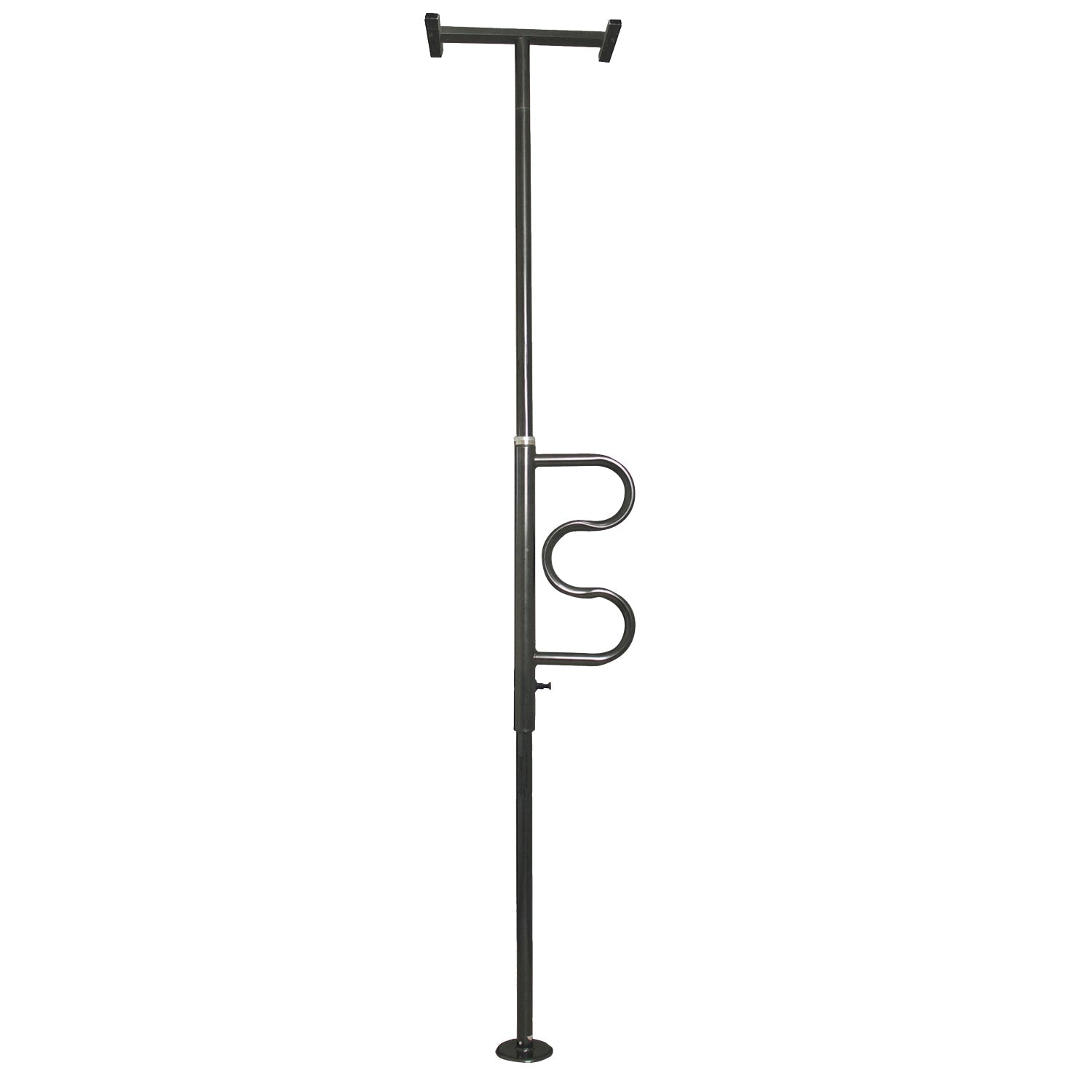 Wonder Pole Plus (Security Pole Curved Grab Bar) - White