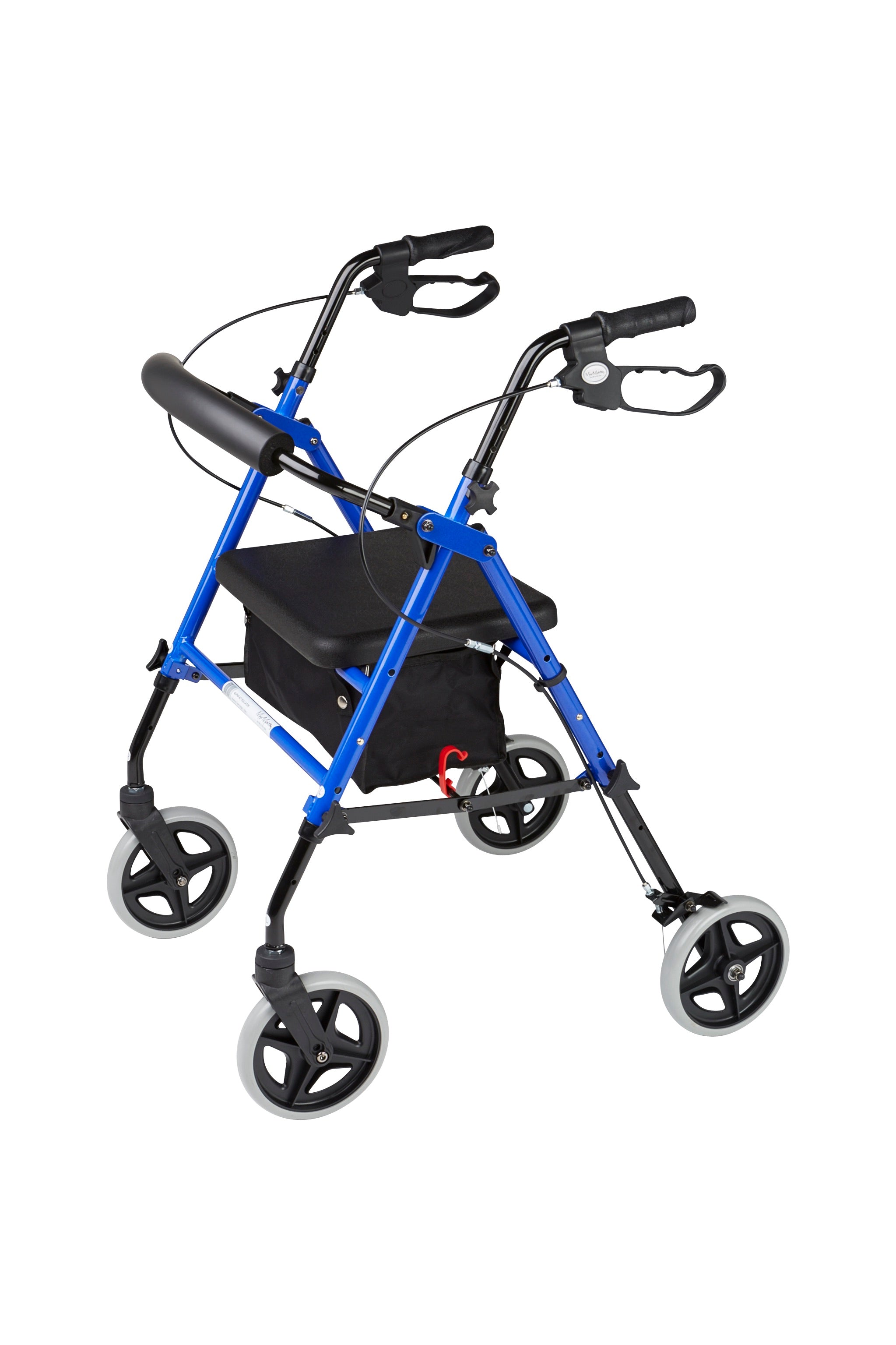 Max Mobility Alpha 427 Rollator (7" wheels) (Blue)