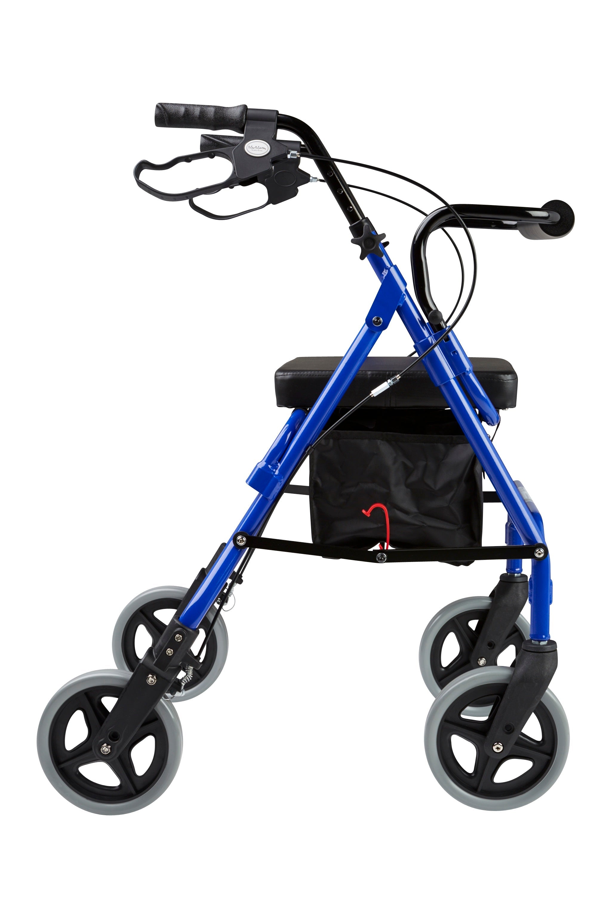 Max Mobility Alpha 428 Rollator 8" Wheel¬†(Red)