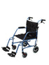 Max Mobility LA1 Lightweight Transit Wheelchair (Blue)