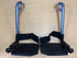 Wheelchair Swingaway Legrest  Assembly Max Mobility Omega HD1 Blue (PAIR)
