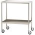 Large Stainless Steel Trolley 110 x 50 x 90.5cm