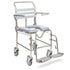 Juvo Mobile Shower Commode, Swingaway Legrests - 460mm Width