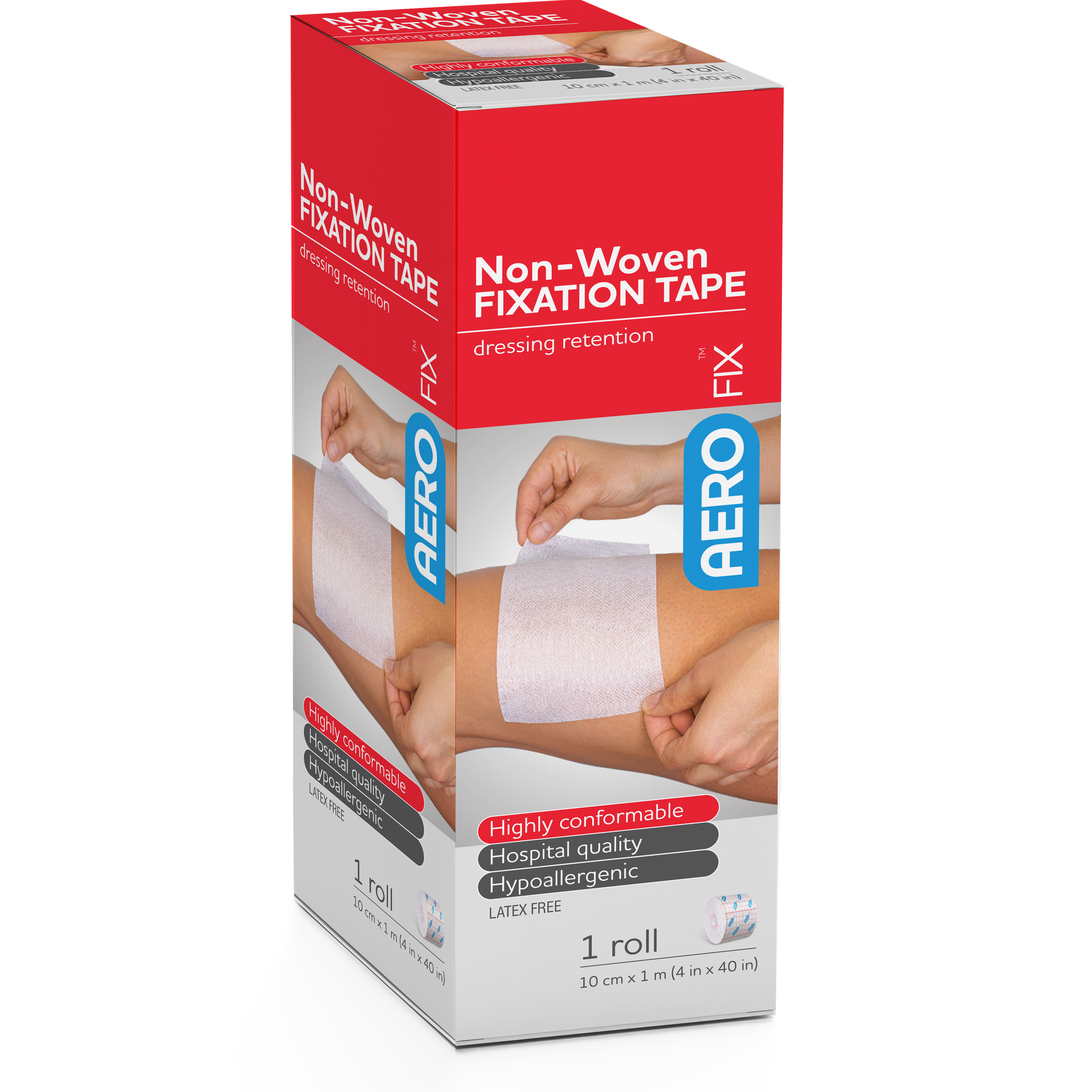AEROFIX Non-Woven Fixation Tape 10cm x 1M