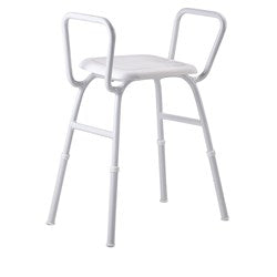 Shower Stool Hire Melbourne | Adjustable Shower Stool with Arms Victoria