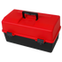 AEROCASE Red and Black Plastic Tacklebox with 6 Trays 30 x 46.5 x 25.4cm
