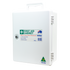 AEROCASE Small White Plastic Cabinet with Key Latch 26 x 32 x 14cm