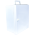 AEROCASE Large White Plastic Cabinet with Knob Closure 32 x 37 x 18cm