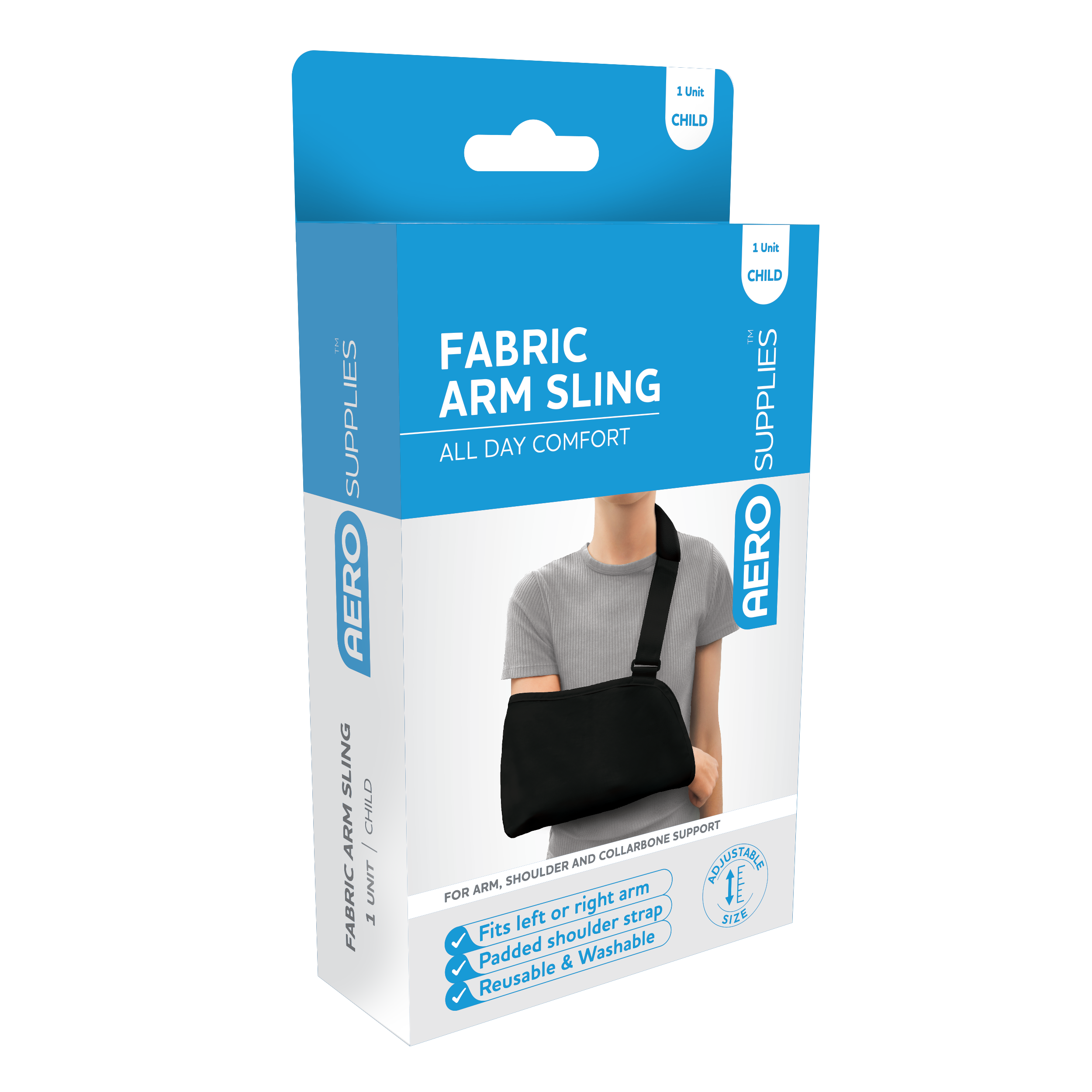 AeroSupplies Child Fabric Arm Sling