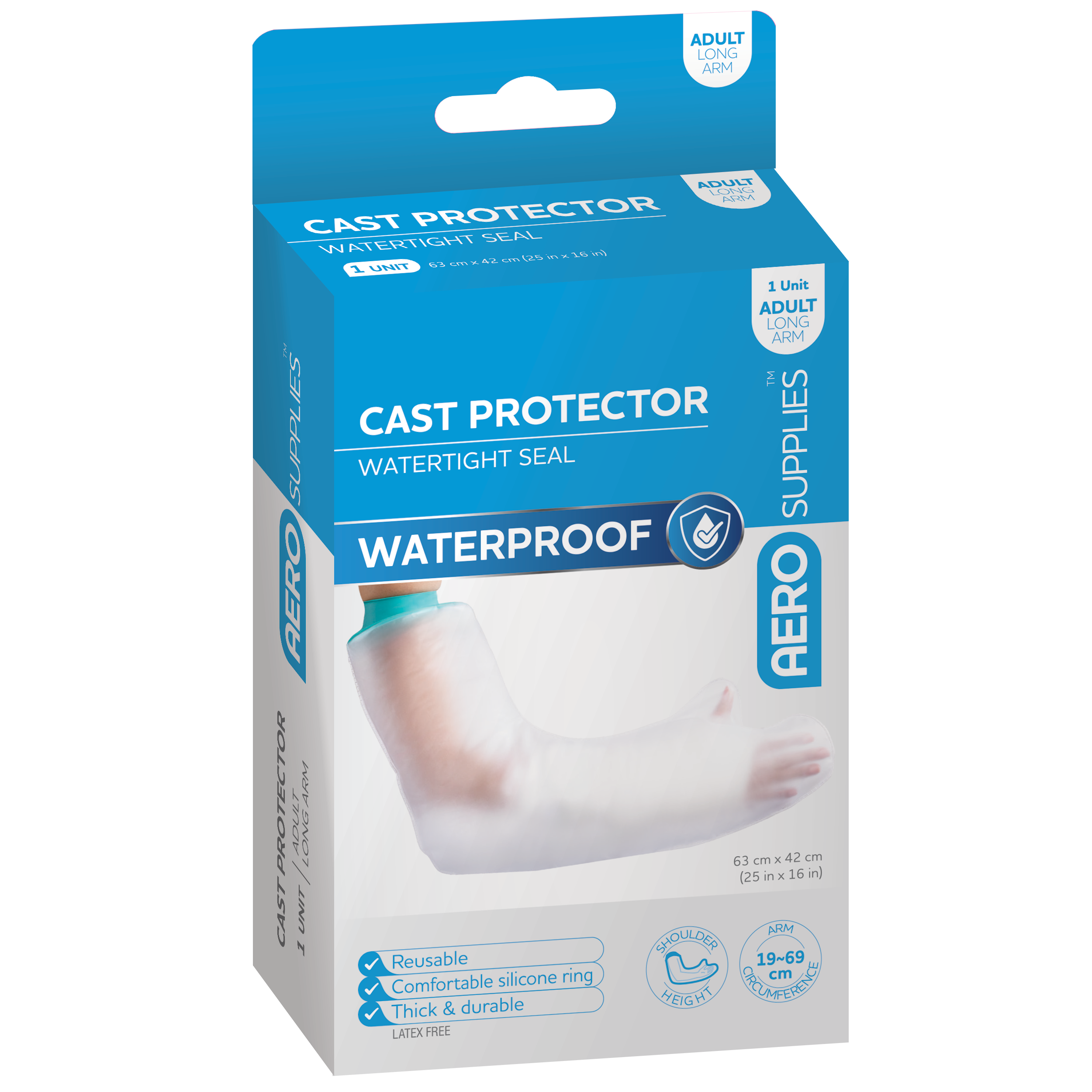AEROSUPPLIES Cast Protector Adult Long Arm
