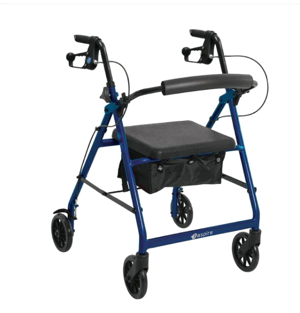 Aspire classic 6" seat Rollator / Walker