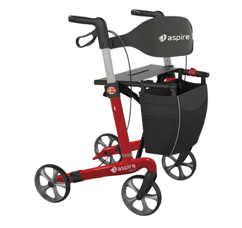 Aspire vogue carbon fibre seat Walker / Rollator - Tall