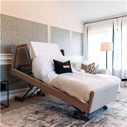 Casero Vogue Bed King Single - Belgrave Head &amp; Foot Boards, Oatmeal