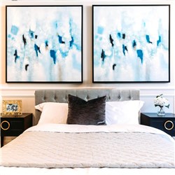 Casero Plus Bed Double - Oxford Head Board, Standard Foot Board, Granite