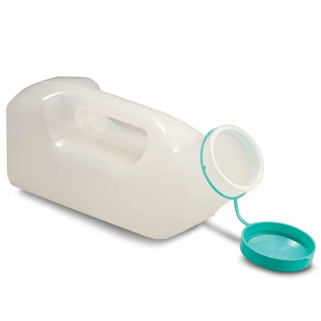 Male Urinal with Lid