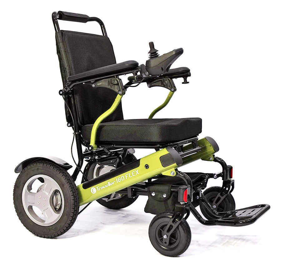 E-Traveller 180 Flex - Ergonomic Folding Power Wheelchair