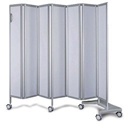 Viva Folding Mobile Screen - 6 Panel, 1650mm High