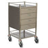 SQ Series 4 Drawer Dressing Trolley - 900 x 490