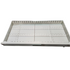 Clear plastic divider for dressing trolley drawers 100X450X3