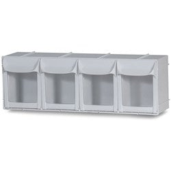 Viva Pre Pack Medication Cart   Aluminium