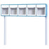 Viva Pre Pack Medication Cart   Aluminium