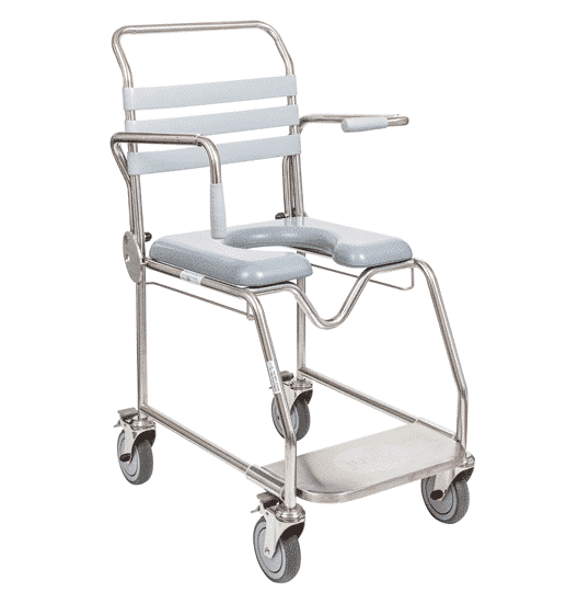 Juvo Mobile Shower Commode - Hybrid