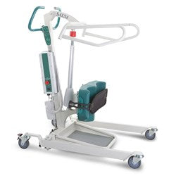 Shower Stool with Arms - Aluminium